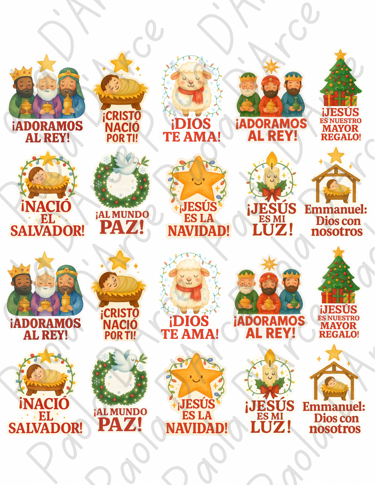 Sticker Sheet - Instant Download