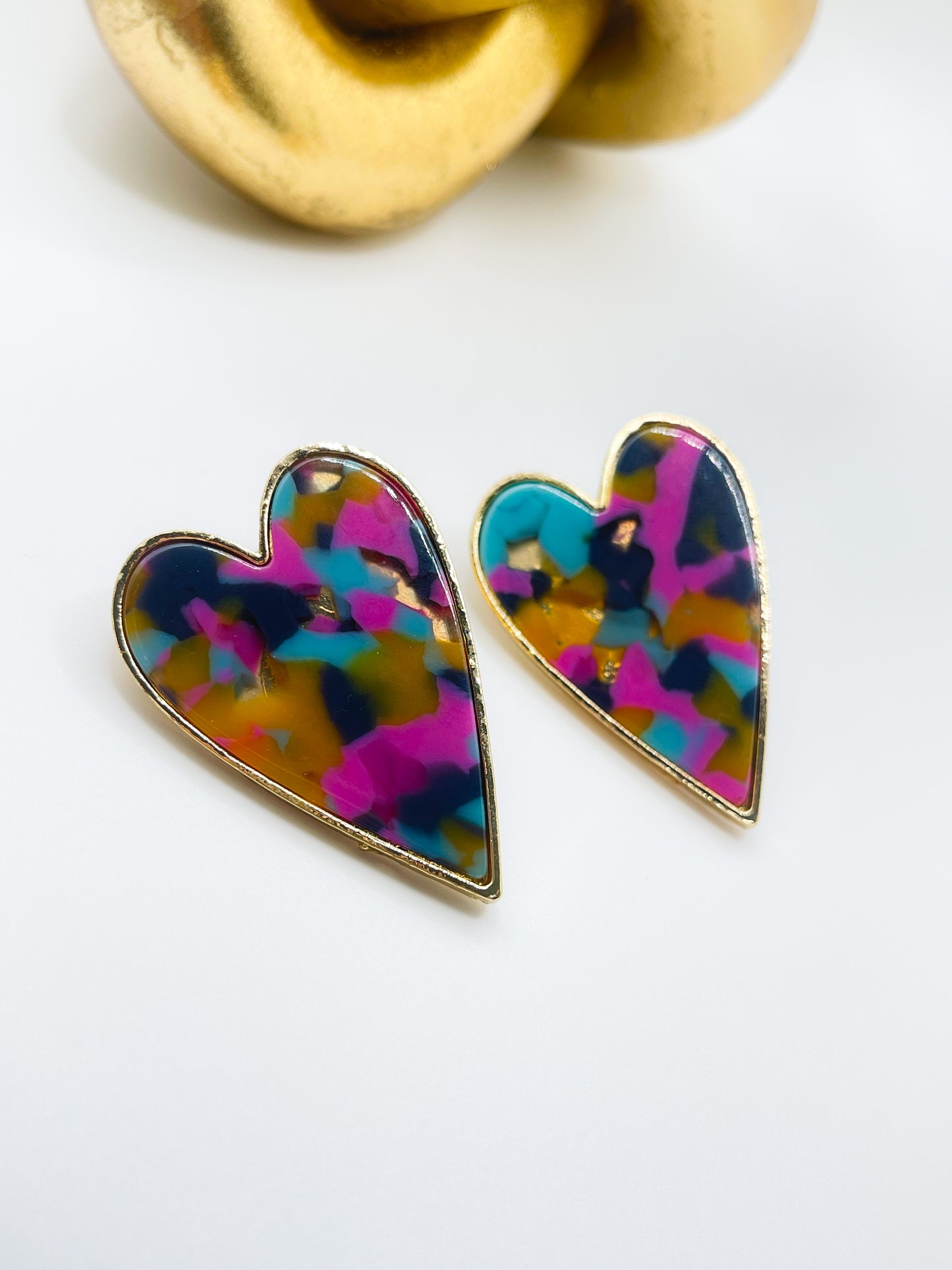 Colorful Love Earrings