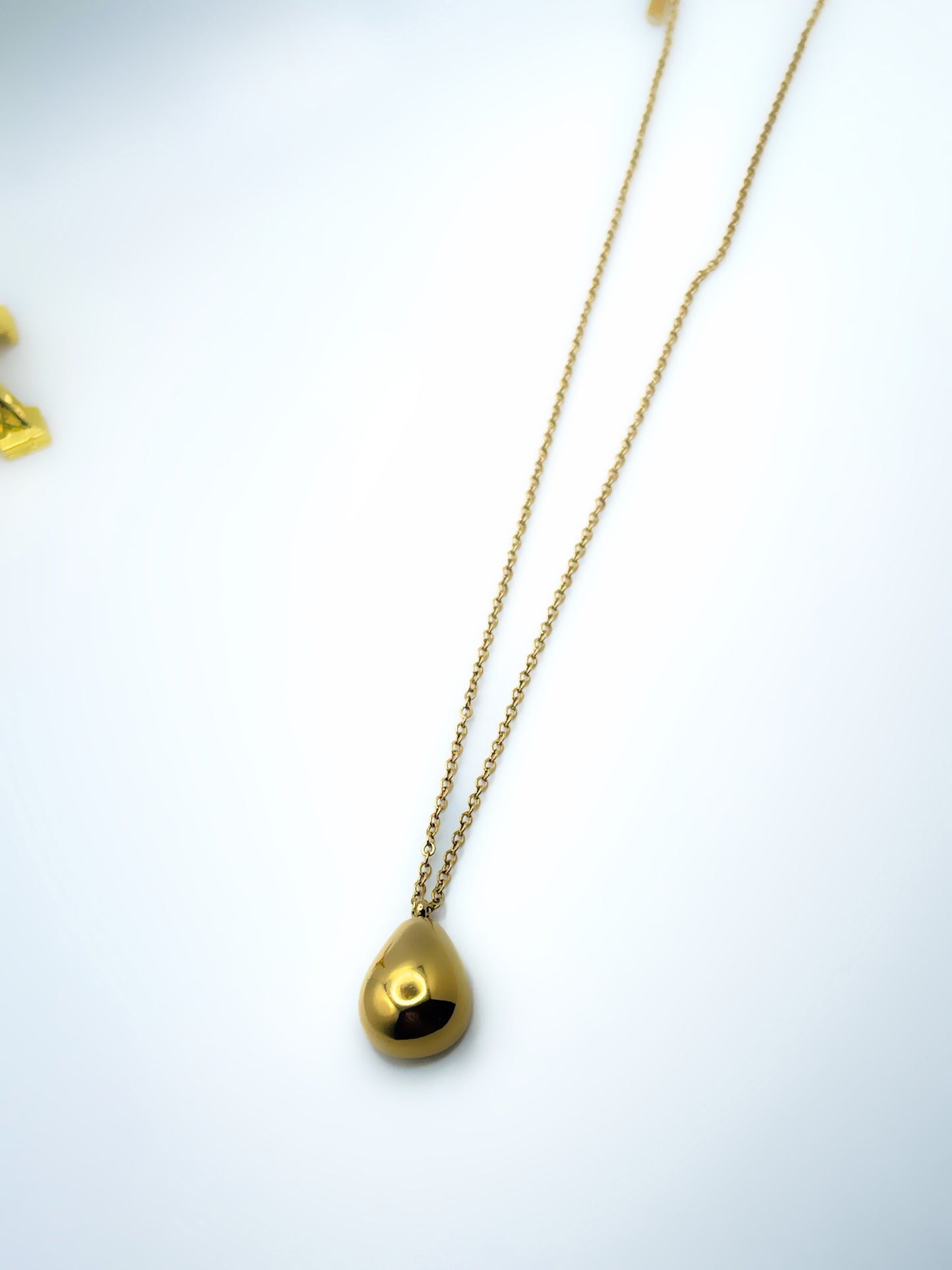 Gold Avocado Necklace