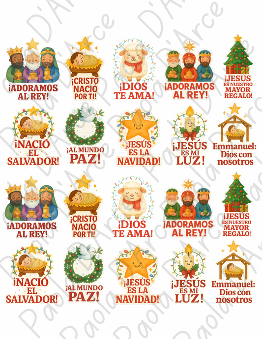 Sticker Sheet - Instant Download