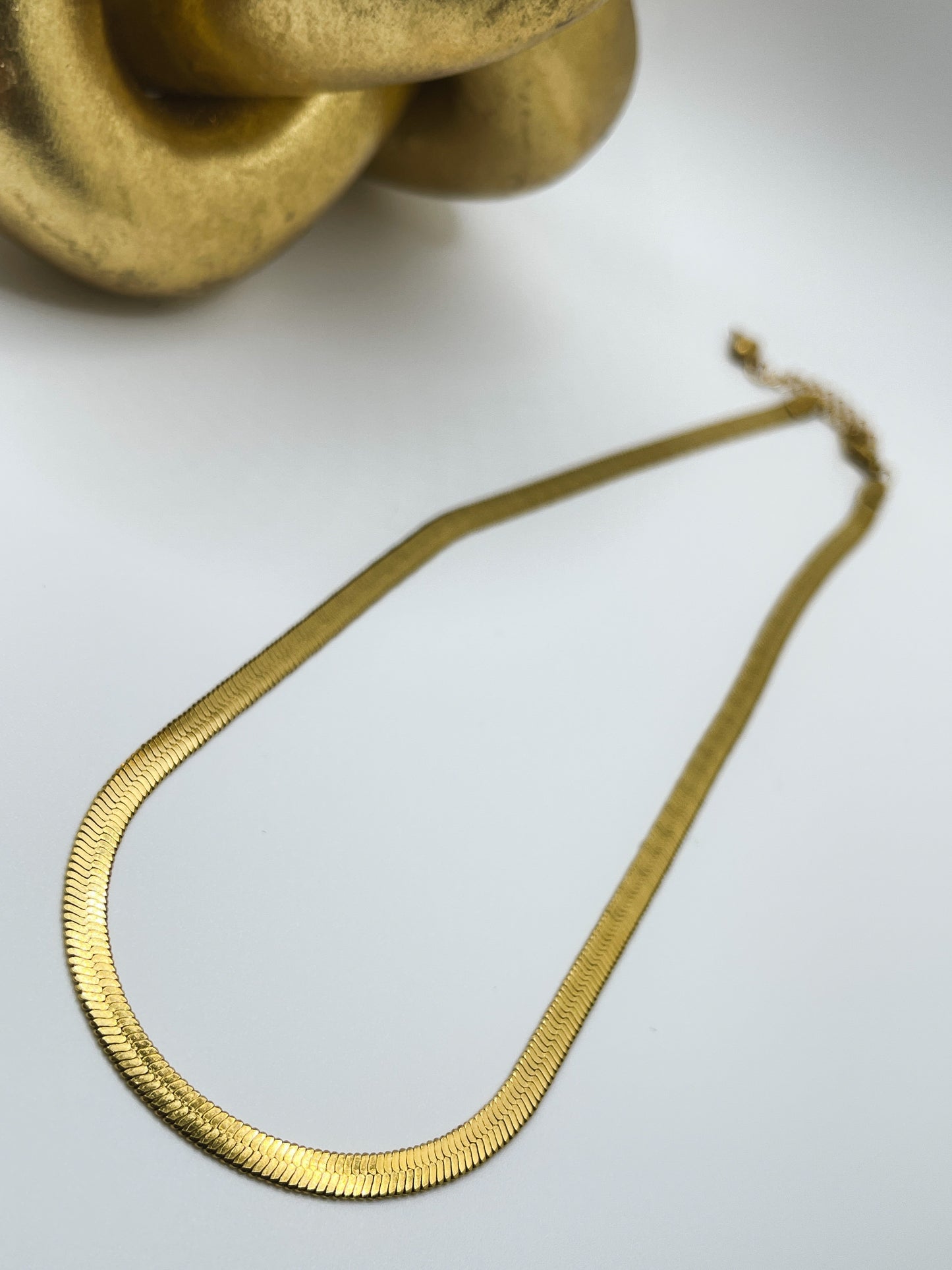 Gold S Necklace